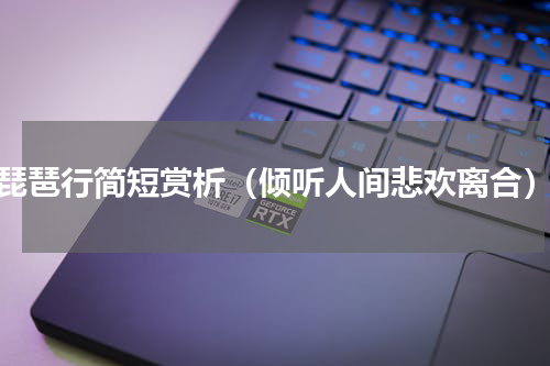 琵琶行简短赏析（倾听人间悲欢离合）