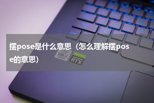 摆pose是什么意思（怎么理解摆pose的意思）