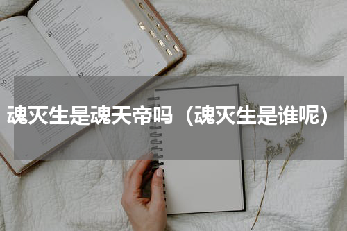 魂灭生是魂天帝吗（魂灭生是谁呢）