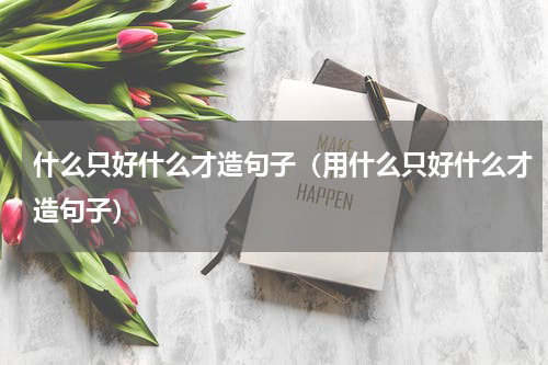 什么只好什么才造句子（用什么只好什么才造句子）