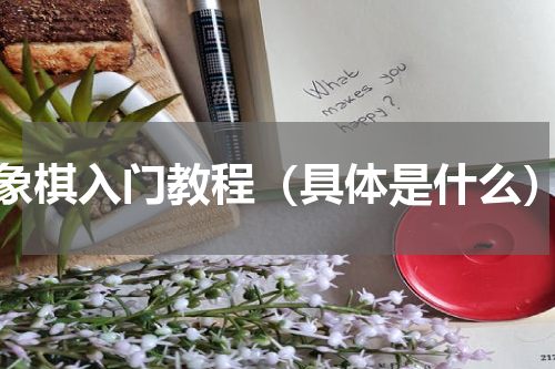 象棋入门教程（具体是什么）
