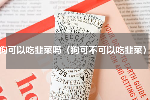 狗可以吃韭菜吗（狗可不可以吃韭菜）