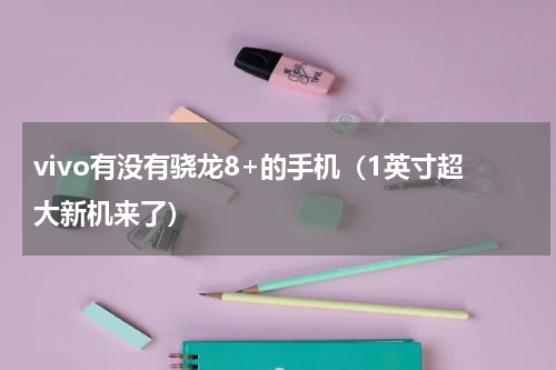 vivo有没有骁龙8+的手机（1英寸超大新机来了）