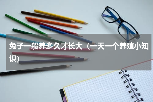兔子一般养多久才长大（一天一个养殖小知识）