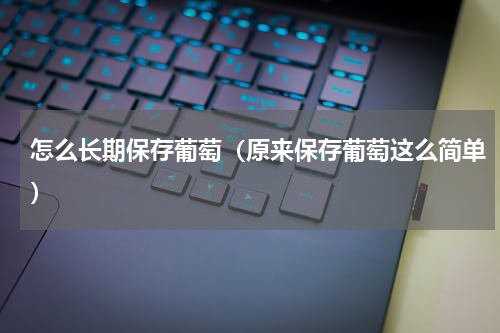 怎么长期保存葡萄（原来保存葡萄这么简单）