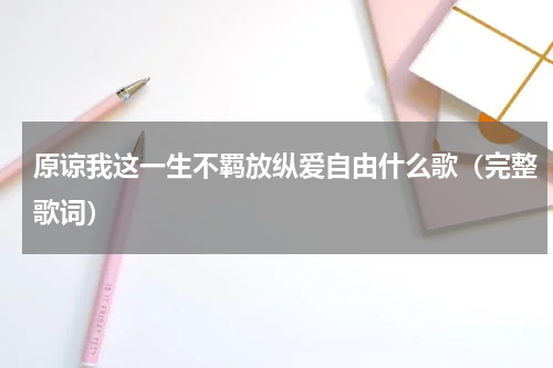 原谅我这一生不羁放纵爱自由什么歌（完整歌词）