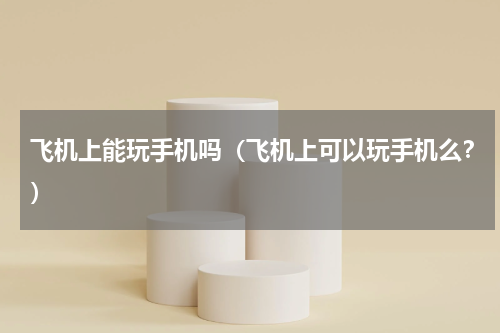 飞机上能玩手机吗（飞机上可以玩手机么？）