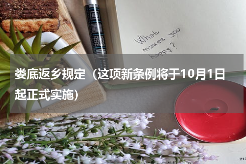 娄底返乡规定（这项新条例将于10月1日起正式实施）