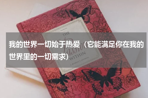 我的世界一切始于热爱（它能满足你在我的世界里的一切需求）