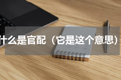 什么是官配（它是这个意思）