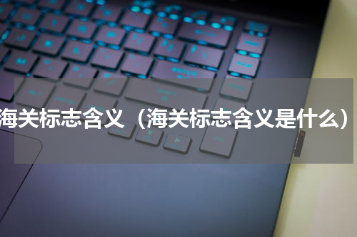 海关标志含义（海关标志含义是什么）