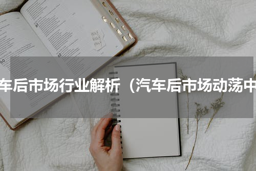 汽车后市场行业解析（汽车后市场动荡中）