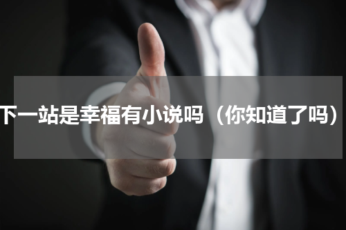 下一站是幸福有小说吗（你知道了吗）