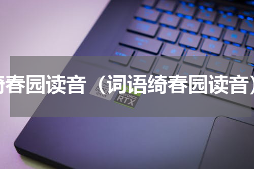 绮春园读音（词语绮春园读音）