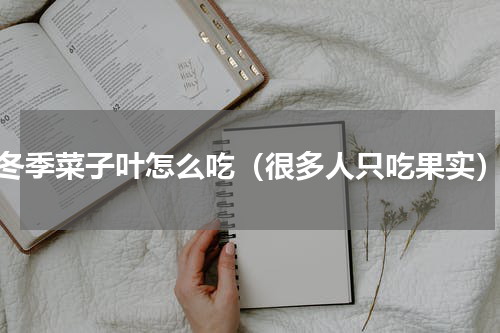 冬季菜子叶怎么吃（很多人只吃果实）