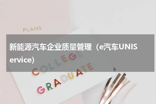 新能源汽车企业质量管理（e汽车UNIService）