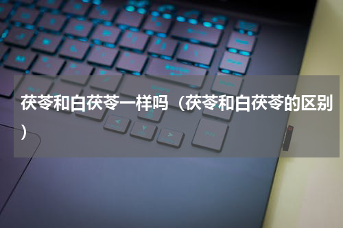 茯苓和白茯苓一样吗（茯苓和白茯苓的区别）