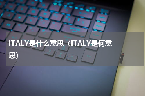 ITALY是什么意思（ITALY是何意思）
