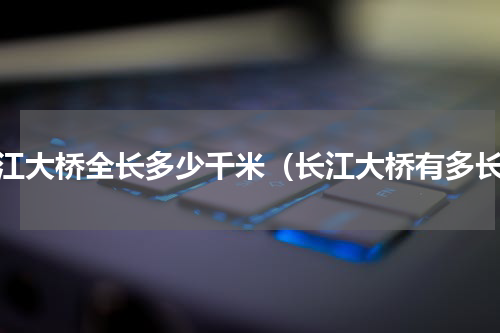 长江大桥全长多少千米（长江大桥有多长）