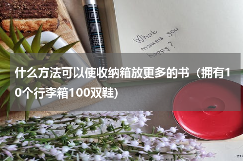 什么方法可以使收纳箱放更多的书（拥有10个行李箱100双鞋）