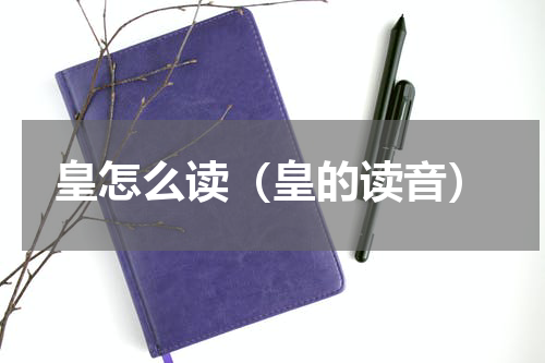 皇怎么读（皇的读音）