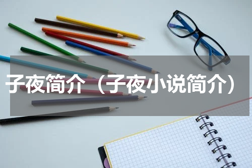 子夜简介（子夜小说简介）