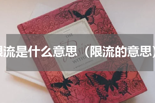 限流是什么意思（限流的意思）