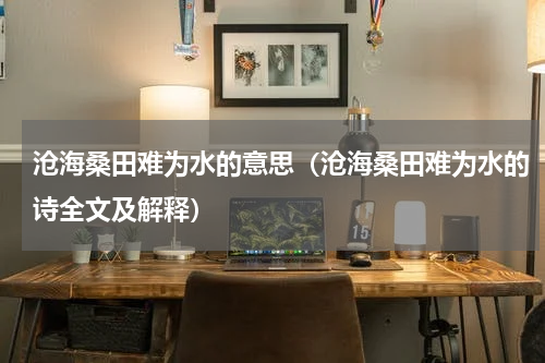 沧海桑田难为水的意思（沧海桑田难为水的诗全文及解释）