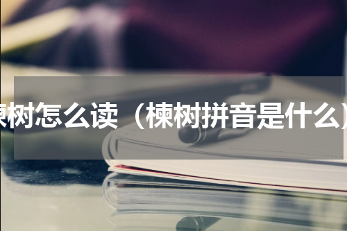 楝树怎么读（楝树拼音是什么）