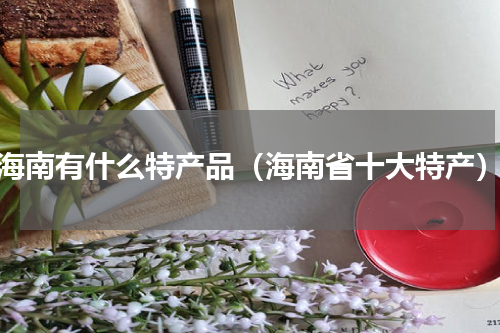 海南有什么特产品（海南省十大特产）