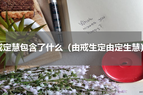 戒定慧包含了什么（由戒生定由定生慧）