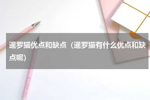 暹罗猫优点和缺点（暹罗猫有什么优点和缺点呢）