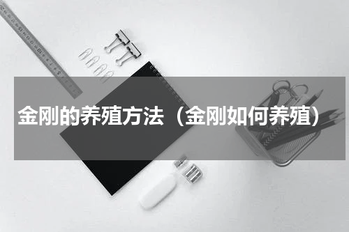 金刚的养殖方法（金刚如何养殖）