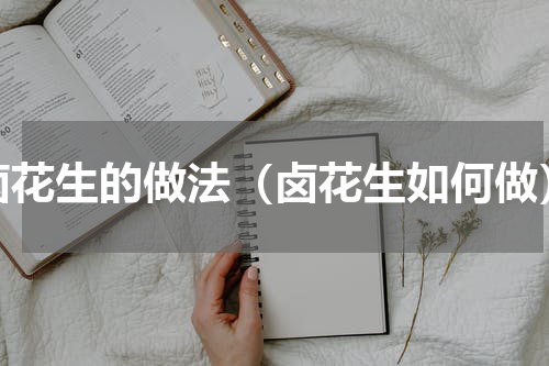 卤花生的做法（卤花生如何做）