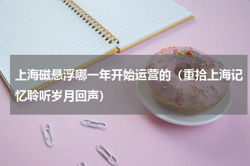 上海磁悬浮哪一年开始运营的（重拾上海记忆聆听岁月回声）