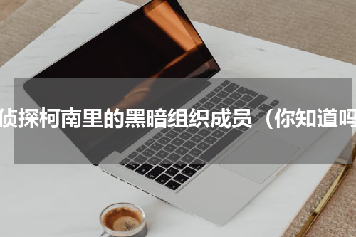 名侦探柯南里的黑暗组织成员（你知道吗）