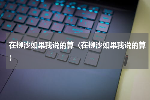 在柳沙如果我说的算（在柳沙如果我说的算）