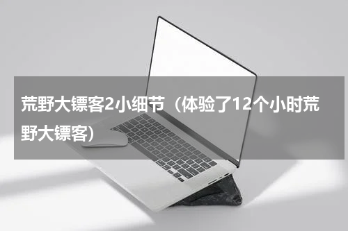 荒野大镖客2小细节（体验了12个小时荒野大镖客）