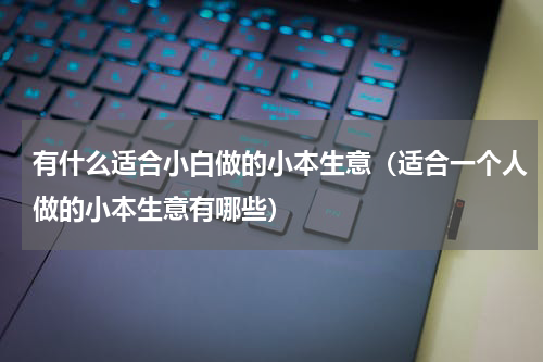 有什么适合小白做的小本生意（适合一个人做的小本生意有哪些）