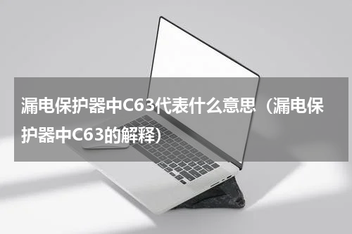 漏电保护器中C63代表什么意思（漏电保护器中C63的解释）