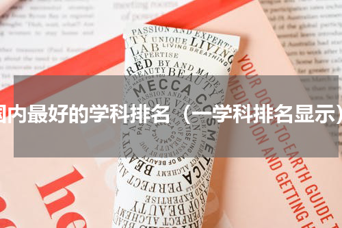 国内最好的学科排名（一学科排名显示）
