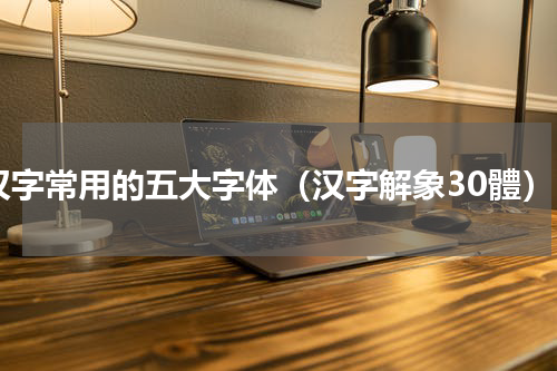 汉字常用的五大字体（汉字解象30體）