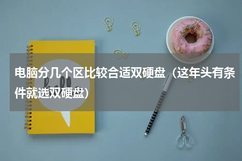 电脑分几个区比较合适双硬盘（这年头有条件就选双硬盘）