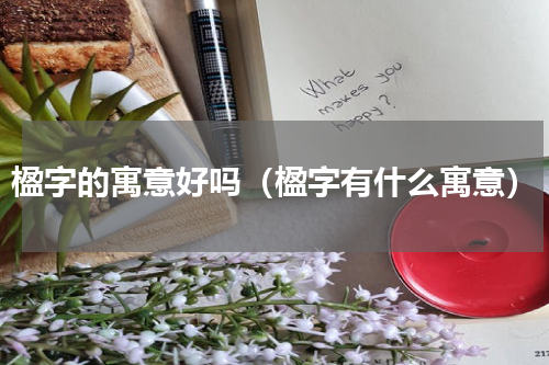 楹字的寓意好吗（楹字有什么寓意）