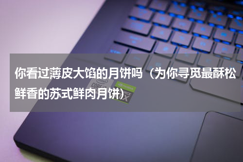 你看过薄皮大馅的月饼吗（为你寻觅最酥松鲜香的苏式鲜肉月饼）