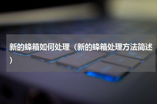 新的蜂箱如何处理（新的蜂箱处理方法简述）