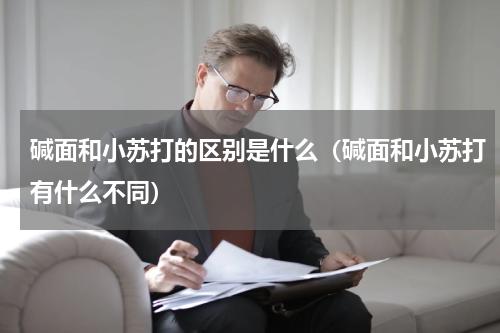 碱面和小苏打的区别是什么（碱面和小苏打有什么不同）