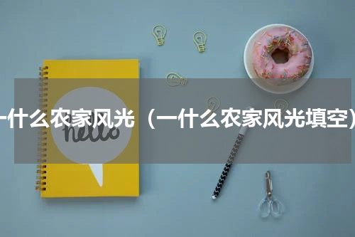 一什么农家风光（一什么农家风光填空）