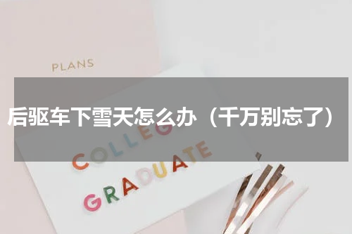 后驱车下雪天怎么办（千万别忘了）