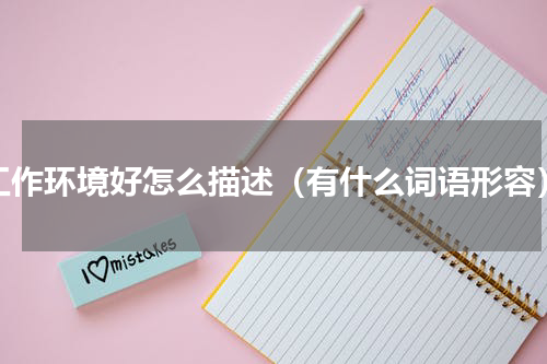 工作环境好怎么描述（有什么词语形容）